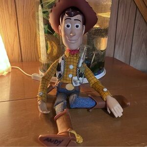 Vintage Toy Story Woody Doll 15”-Thinkway Toys- Non Working
